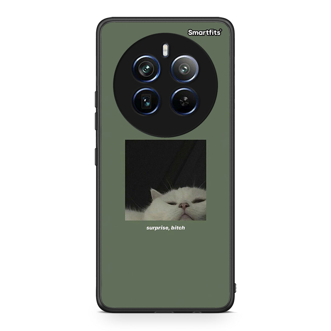 Realme 12 Pro 5G / 12 Pro+ Bitch Surprise θήκη από τη Smartfits με σχέδιο στο πίσω μέρος και μαύρο περίβλημα | Smartphone case with colorful back and black bezels by Smartfits