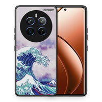 Thumbnail for Θήκη Realme 12 Pro 5G / 12 Pro+ Blue Waves από τη Smartfits με σχέδιο στο πίσω μέρος και μαύρο περίβλημα | Realme 12 Pro 5G / 12 Pro+ Blue Waves case with colorful back and black bezels