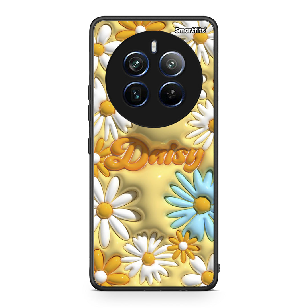 Realme 12 Pro 5G / 12 Pro+ Bubble Daisies θήκη από τη Smartfits με σχέδιο στο πίσω μέρος και μαύρο περίβλημα | Smartphone case with colorful back and black bezels by Smartfits