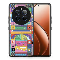 Thumbnail for Θήκη Realme 12 Pro 5G / 12 Pro+ Bubbles Soap από τη Smartfits με σχέδιο στο πίσω μέρος και μαύρο περίβλημα | Realme 12 Pro 5G / 12 Pro+ Bubbles Soap case with colorful back and black bezels