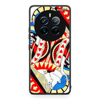 Thumbnail for Realme 12 Pro 5G / 12 Pro+ Card Love θήκη από τη Smartfits με σχέδιο στο πίσω μέρος και μαύρο περίβλημα | Smartphone case with colorful back and black bezels by Smartfits