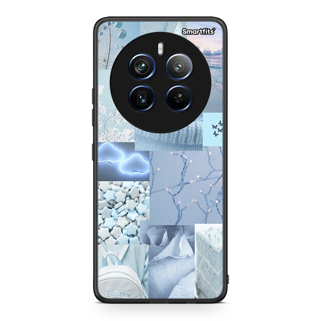 Realme 12 Pro 5G / 12 Pro+ Ciel Aesthetic Collage θήκη από τη Smartfits με σχέδιο στο πίσω μέρος και μαύρο περίβλημα | Smartphone case with colorful back and black bezels by Smartfits