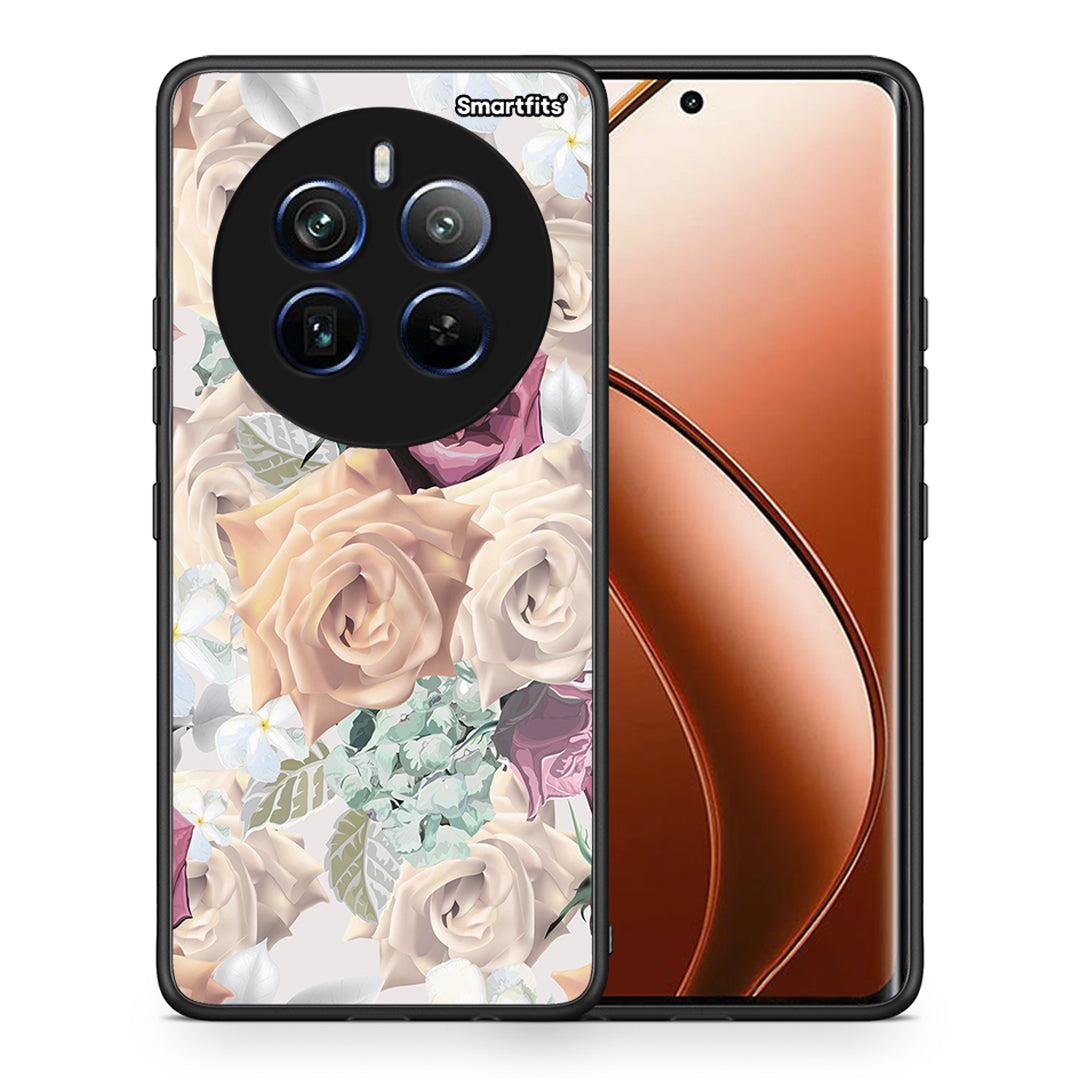 Θήκη Realme 12 Pro 5G / 12 Pro+ Bouquet Floral από τη Smartfits με σχέδιο στο πίσω μέρος και μαύρο περίβλημα | Realme 12 Pro 5G / 12 Pro+ Bouquet Floral case with colorful back and black bezels