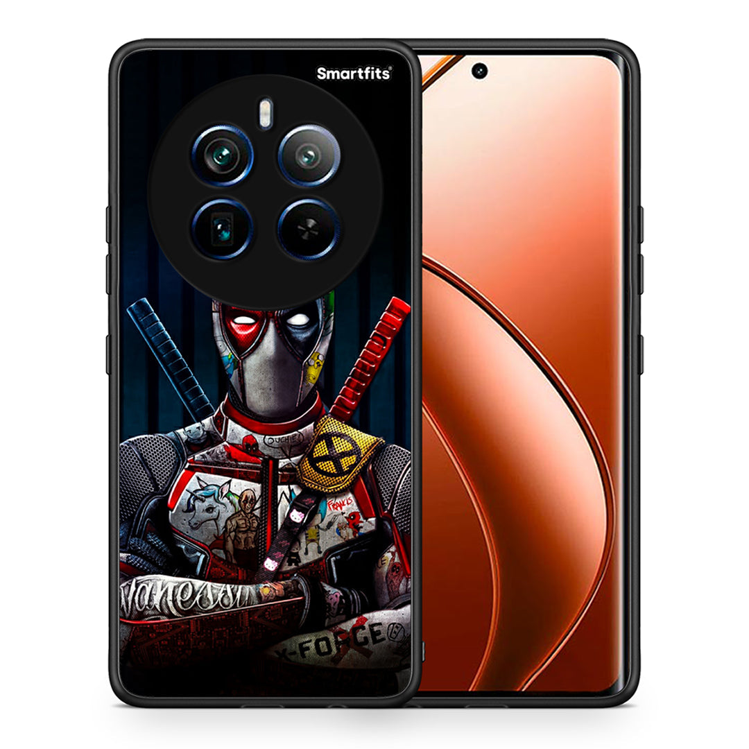 Θήκη Realme 12 Pro 5G / 12 Pro+ Funny Guy από τη Smartfits με σχέδιο στο πίσω μέρος και μαύρο περίβλημα | Realme 12 Pro 5G / 12 Pro+ Funny Guy case with colorful back and black bezels