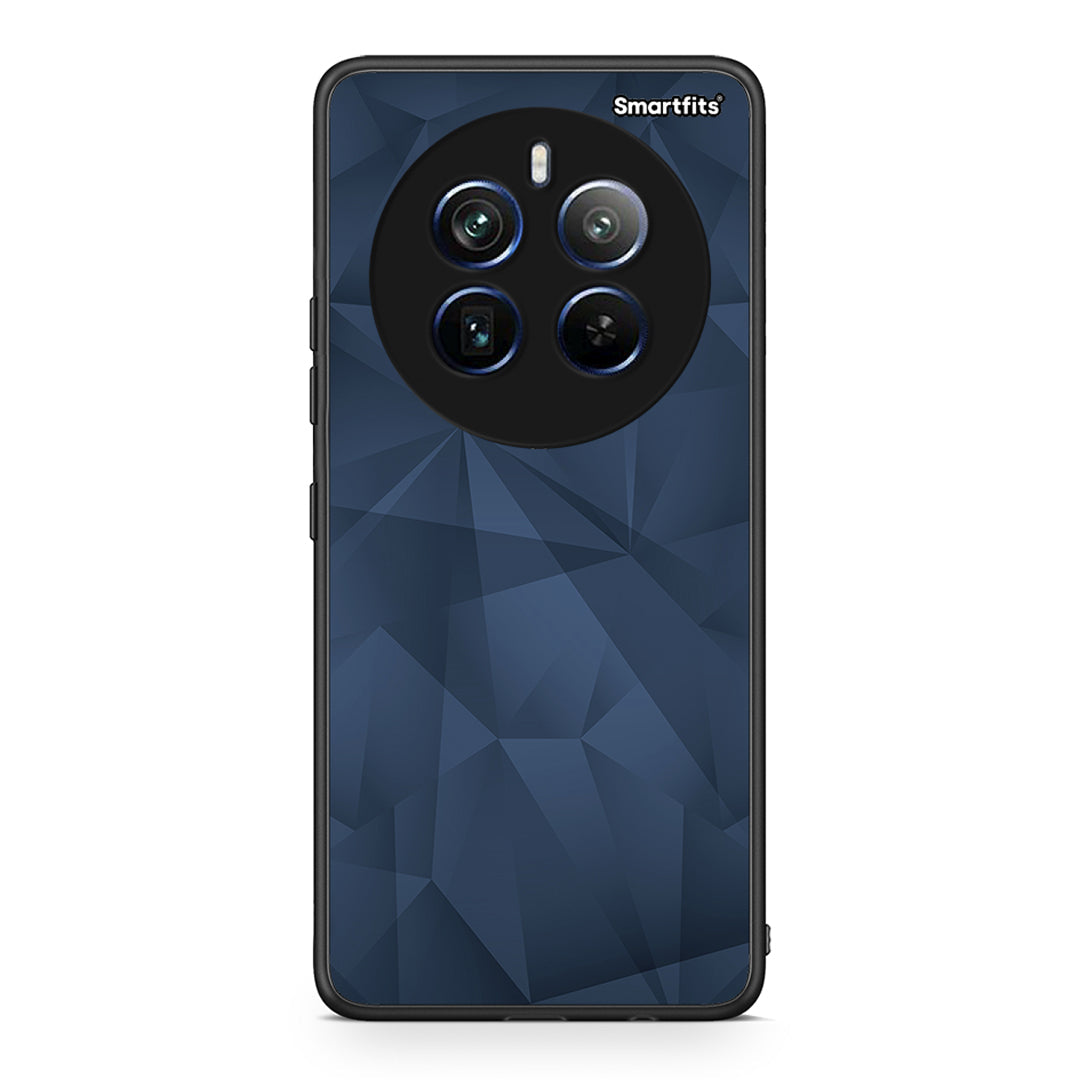 39 - Realme 12 Pro 5G / 12 Pro+ Blue Abstract Geometric case, cover, bumper