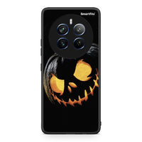 Thumbnail for Realme 12 Pro 5G / 12 Pro+ Halloween Scary Pumpkin Θήκη από τη Smartfits με σχέδιο στο πίσω μέρος και μαύρο περίβλημα | Smartphone case with colorful back and black bezels by Smartfits