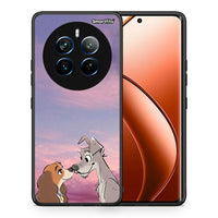 Thumbnail for Θήκη Realme 12 Pro 5G / 12 Pro+ Lady And Tramp από τη Smartfits με σχέδιο στο πίσω μέρος και μαύρο περίβλημα | Realme 12 Pro 5G / 12 Pro+ Lady And Tramp case with colorful back and black bezels