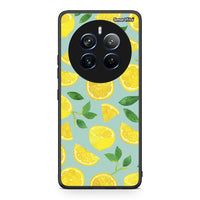 Thumbnail for Realme 12 Pro 5G / 12 Pro+ Lemons θήκη από τη Smartfits με σχέδιο στο πίσω μέρος και μαύρο περίβλημα | Smartphone case with colorful back and black bezels by Smartfits