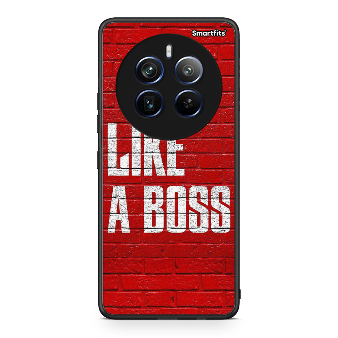 Realme 12 Pro 5G / 12 Pro+ Like A Boss θήκη από τη Smartfits με σχέδιο στο πίσω μέρος και μαύρο περίβλημα | Smartphone case with colorful back and black bezels by Smartfits