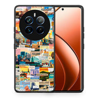 Thumbnail for Θήκη Realme 12 Pro 5G / 12 Pro+ Live To Travel από τη Smartfits με σχέδιο στο πίσω μέρος και μαύρο περίβλημα | Realme 12 Pro 5G / 12 Pro+ Live To Travel case with colorful back and black bezels