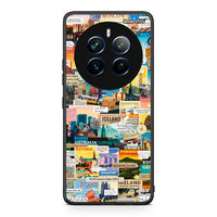 Thumbnail for Realme 12 Pro 5G / 12 Pro+ Live To Travel θήκη από τη Smartfits με σχέδιο στο πίσω μέρος και μαύρο περίβλημα | Smartphone case with colorful back and black bezels by Smartfits