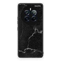Thumbnail for Realme 12 Pro 5G / 12 Pro+ Marble Black θήκη από τη Smartfits με σχέδιο στο πίσω μέρος και μαύρο περίβλημα | Smartphone case with colorful back and black bezels by Smartfits