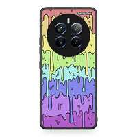 Thumbnail for Realme 12 Pro 5G / 12 Pro+ Melting Rainbow θήκη από τη Smartfits με σχέδιο στο πίσω μέρος και μαύρο περίβλημα | Smartphone case with colorful back and black bezels by Smartfits