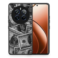 Thumbnail for Θήκη Realme 12 Pro 5G / 12 Pro+ Money Dollars από τη Smartfits με σχέδιο στο πίσω μέρος και μαύρο περίβλημα | Realme 12 Pro 5G / 12 Pro+ Money Dollars case with colorful back and black bezels
