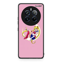 Thumbnail for Realme 12 Pro 5G / 12 Pro+ Moon Girl θήκη από τη Smartfits με σχέδιο στο πίσω μέρος και μαύρο περίβλημα | Smartphone case with colorful back and black bezels by Smartfits