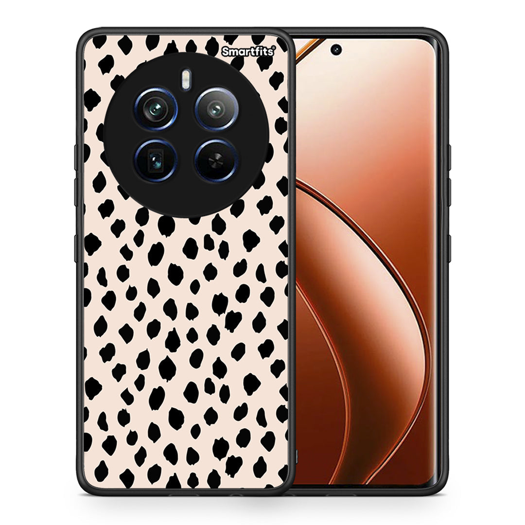 Θήκη Realme 12 Pro 5G / 12 Pro+ New Polka Dots από τη Smartfits με σχέδιο στο πίσω μέρος και μαύρο περίβλημα | Realme 12 Pro 5G / 12 Pro+ New Polka Dots case with colorful back and black bezels