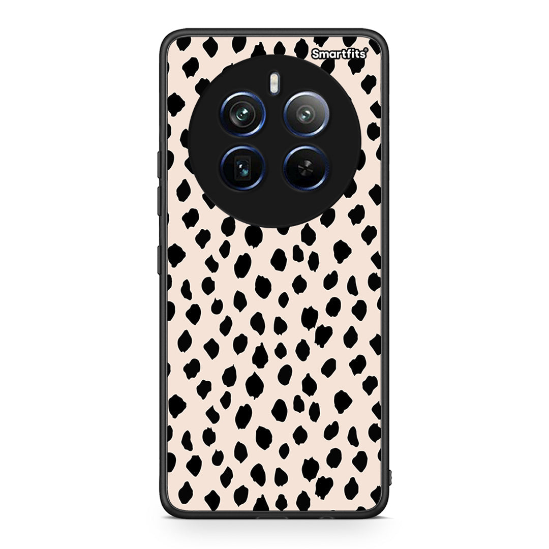 Realme 12 Pro 5G / 12 Pro+ New Polka Dots θήκη από τη Smartfits με σχέδιο στο πίσω μέρος και μαύρο περίβλημα | Smartphone case with colorful back and black bezels by Smartfits