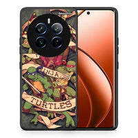 Thumbnail for Θήκη Realme 12 Pro 5G / 12 Pro+ Ninja Turtles από τη Smartfits με σχέδιο στο πίσω μέρος και μαύρο περίβλημα | Realme 12 Pro 5G / 12 Pro+ Ninja Turtles case with colorful back and black bezels