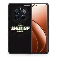 Thumbnail for Θήκη Realme 12 Pro 5G / 12 Pro+ OMG ShutUp από τη Smartfits με σχέδιο στο πίσω μέρος και μαύρο περίβλημα | Realme 12 Pro 5G / 12 Pro+ OMG ShutUp case with colorful back and black bezels
