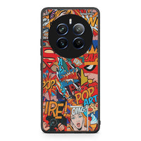 Thumbnail for Realme 12 Pro 5G / 12 Pro+ PopArt OMG θήκη από τη Smartfits με σχέδιο στο πίσω μέρος και μαύρο περίβλημα | Smartphone case with colorful back and black bezels by Smartfits