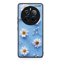 Thumbnail for Realme 12 Pro 5G / 12 Pro+ Real Daisies θήκη από τη Smartfits με σχέδιο στο πίσω μέρος και μαύρο περίβλημα | Smartphone case with colorful back and black bezels by Smartfits