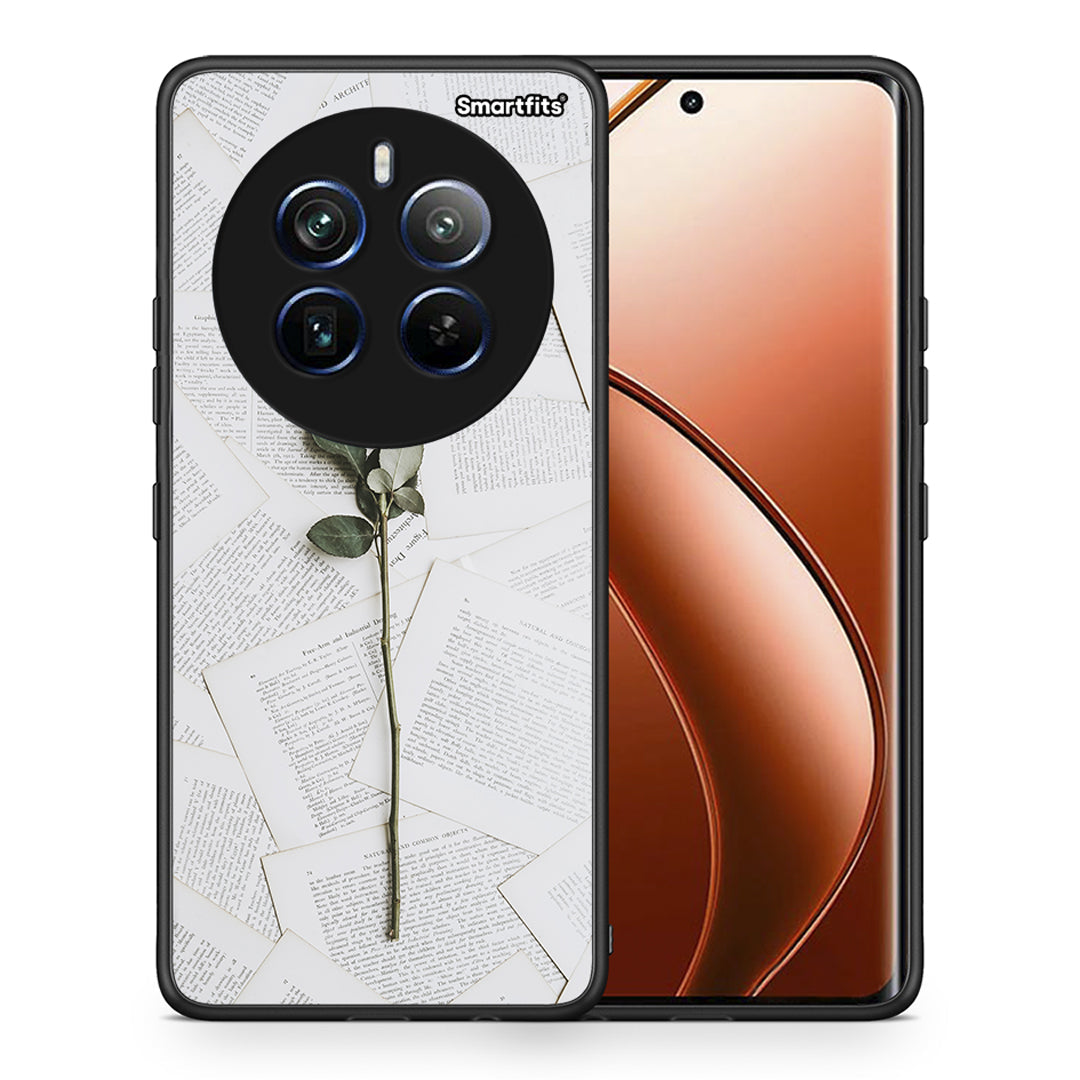 Θήκη Realme 12 Pro 5G / 12 Pro+ Red Rose από τη Smartfits με σχέδιο στο πίσω μέρος και μαύρο περίβλημα | Realme 12 Pro 5G / 12 Pro+ Red Rose case with colorful back and black bezels