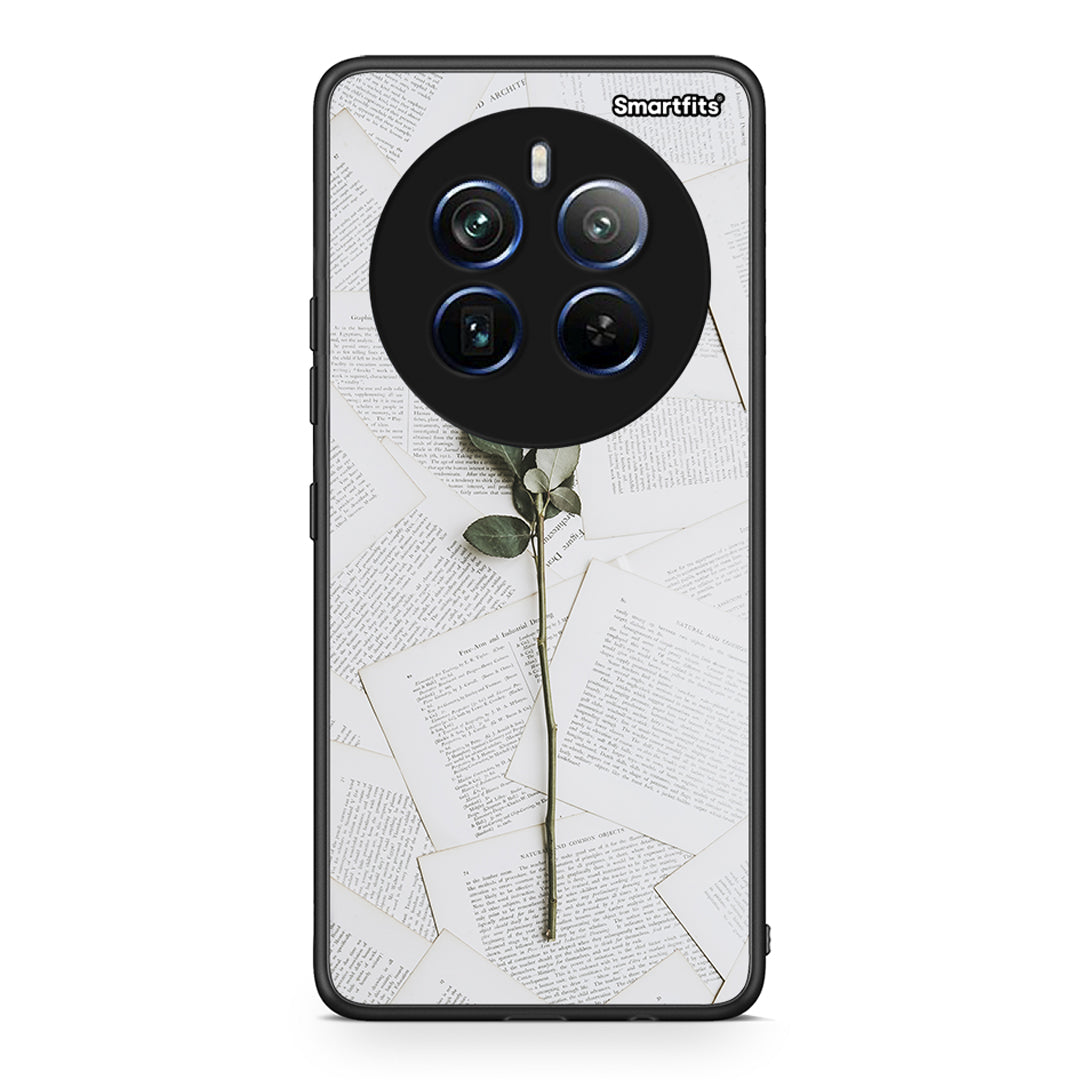 Realme 12 Pro 5G / 12 Pro+ Red Rose θήκη από τη Smartfits με σχέδιο στο πίσω μέρος και μαύρο περίβλημα | Smartphone case with colorful back and black bezels by Smartfits