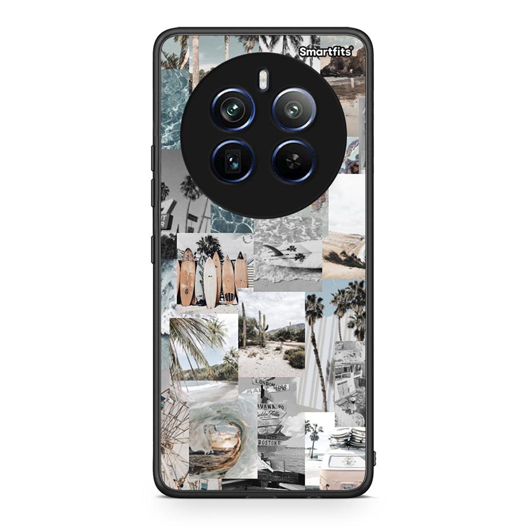 Realme 12 Pro 5G / 12 Pro+ Retro Beach Life Θήκη από τη Smartfits με σχέδιο στο πίσω μέρος και μαύρο περίβλημα | Smartphone case with colorful back and black bezels by Smartfits
