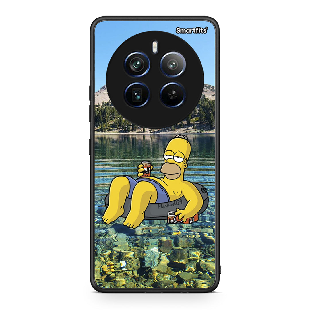 Realme 12 Pro 5G / 12 Pro+ Summer Happiness Θήκη από τη Smartfits με σχέδιο στο πίσω μέρος και μαύρο περίβλημα | Smartphone case with colorful back and black bezels by Smartfits