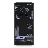 Thumbnail for Realme 12 Pro 5G / 12 Pro+ Tokyo Drift Θήκη Αγίου Βαλεντίνου από τη Smartfits με σχέδιο στο πίσω μέρος και μαύρο περίβλημα | Smartphone case with colorful back and black bezels by Smartfits
