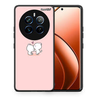 Thumbnail for Θήκη Realme 12 Pro 5G / 12 Pro+ Love Valentine από τη Smartfits με σχέδιο στο πίσω μέρος και μαύρο περίβλημα | Realme 12 Pro 5G / 12 Pro+ Love Valentine case with colorful back and black bezels