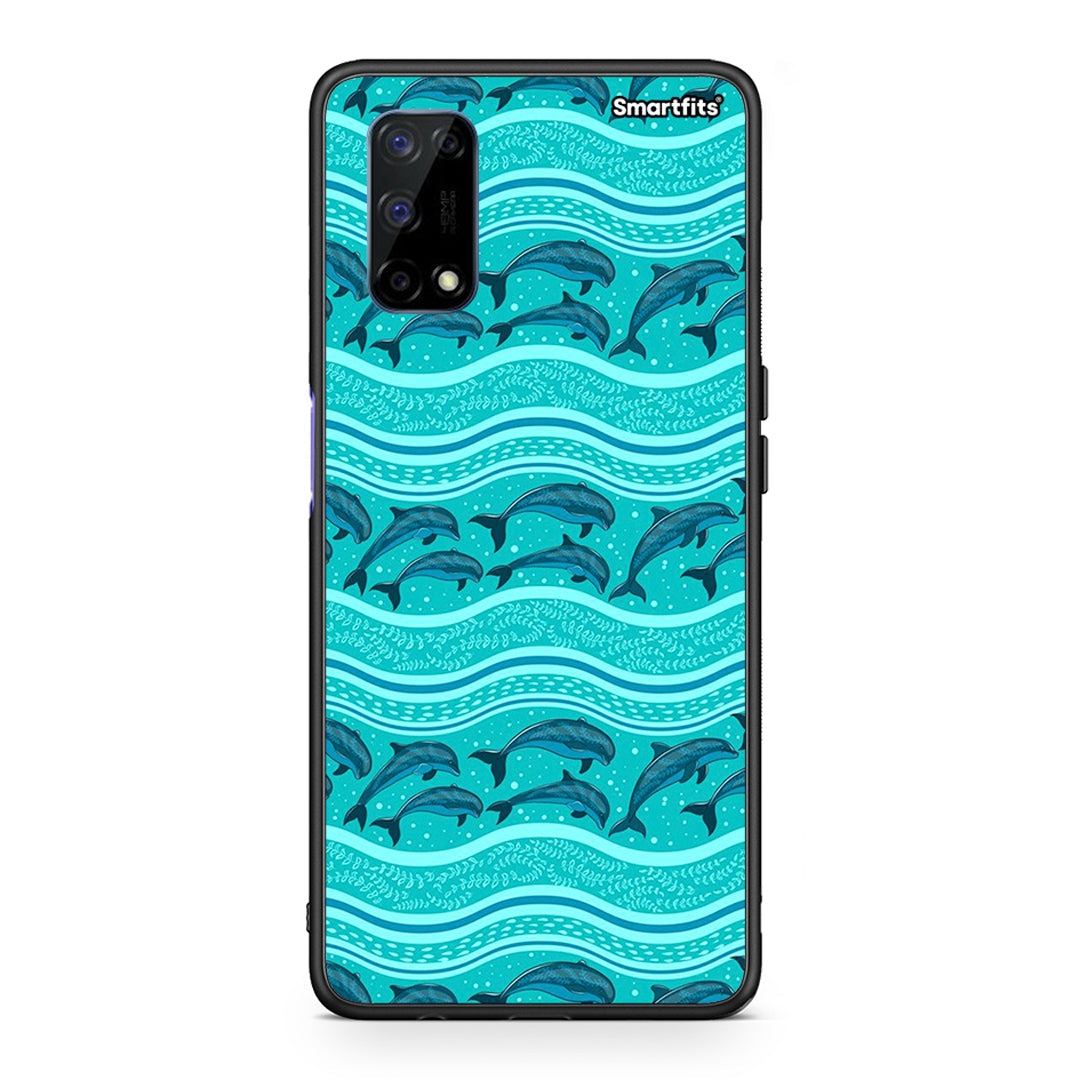 Swimming Dolphins - Realme 7 5G case