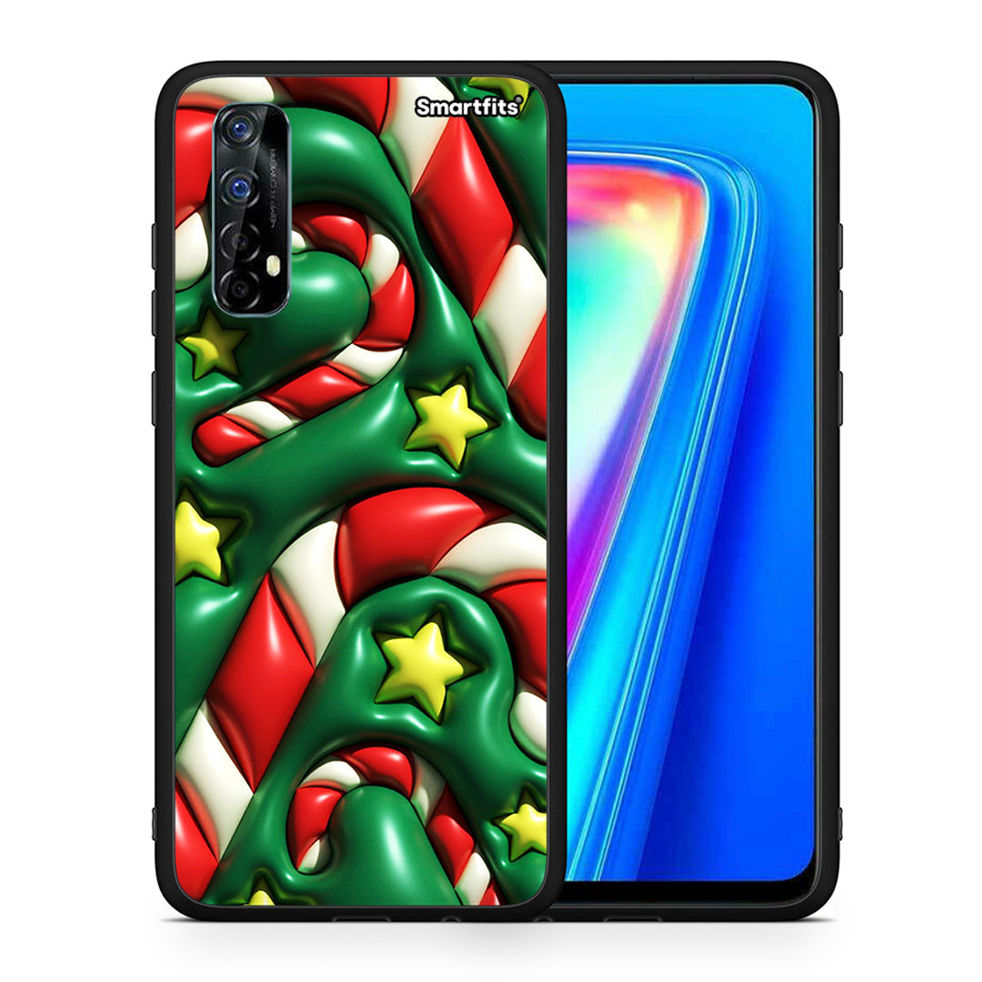 Christmas Bubbles - Realme 7 θήκη