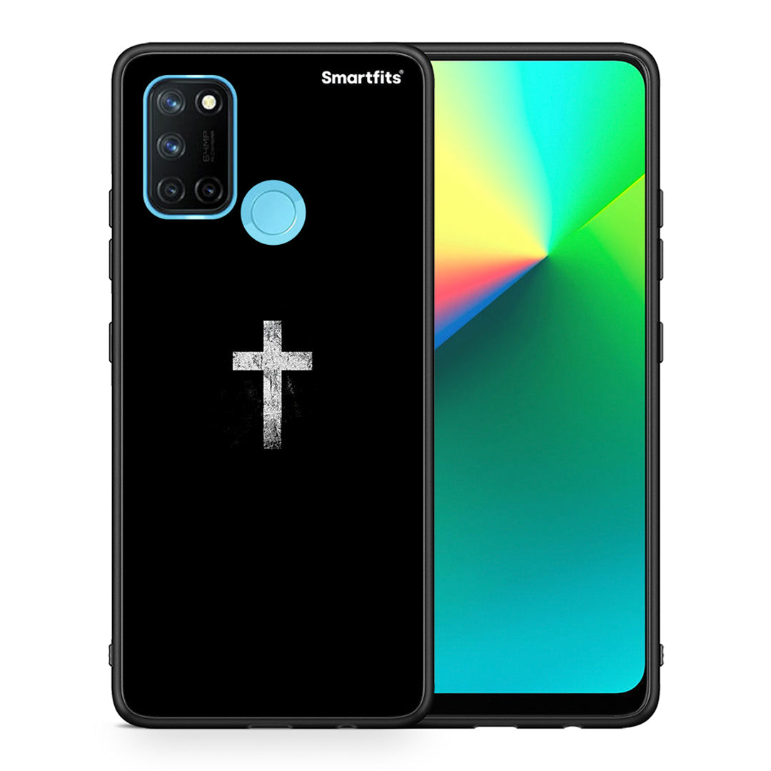 White Cross - Realme 7i / C25 θήκη