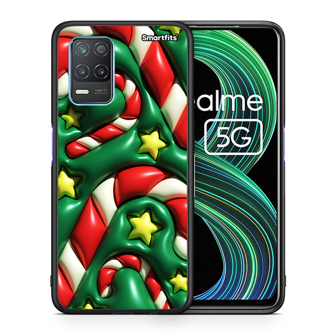 Christmas Bubbles - Realme 8 5G θήκη