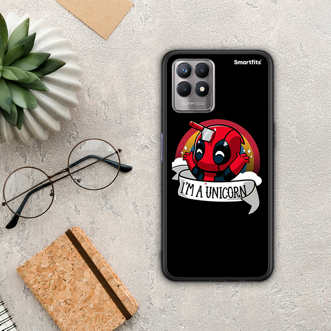 Unicorn Deadpool - Realme 8i θήκη