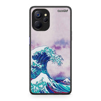 Thumbnail for Realme 9i 5G Blue Waves θήκη από τη Smartfits με σχέδιο στο πίσω μέρος και μαύρο περίβλημα | Smartphone case with colorful back and black bezels by Smartfits