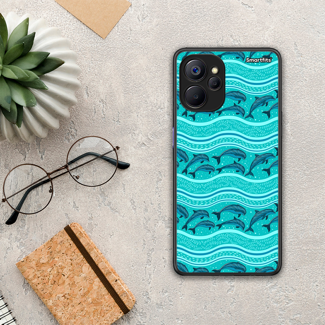Swimming Dolphins - Realme 9i 5G case