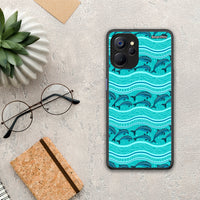Thumbnail for Swimming Dolphins - Realme 9i 5G case