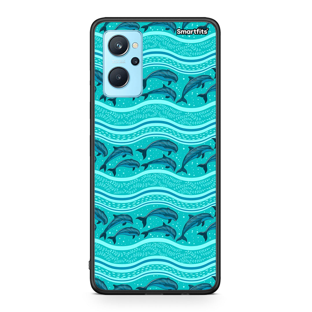 Swimming Dolphins - Realme 9i case