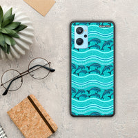 Thumbnail for Swimming Dolphins - Oppo A96 case