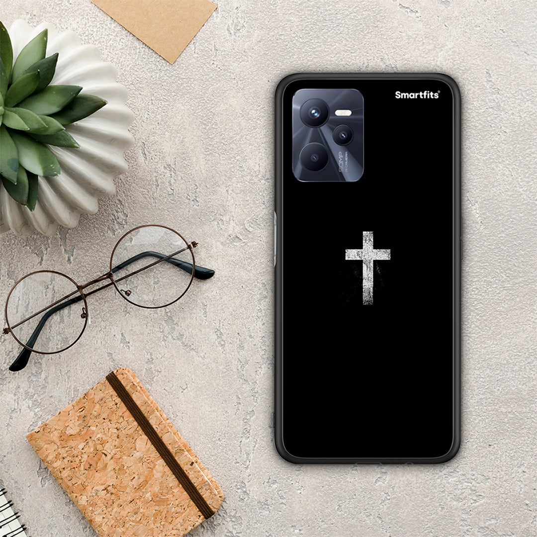 White Cross - Realme C35 / Narzo 50A Prime θήκη