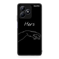 Thumbnail for Realme C51 Aeshetic Love 1 Θήκη Αγίου Βαλεντίνου από τη Smartfits με σχέδιο στο πίσω μέρος και μαύρο περίβλημα | Smartphone case with colorful back and black bezels by Smartfits