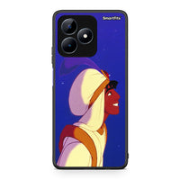 Thumbnail for Realme C51 Alladin And Jasmine Love 1 θήκη από τη Smartfits με σχέδιο στο πίσω μέρος και μαύρο περίβλημα | Smartphone case with colorful back and black bezels by Smartfits