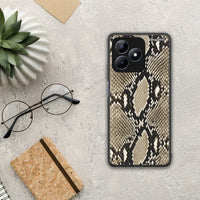 Thumbnail for Animal Fashion Snake - Realme Note 50 θήκη