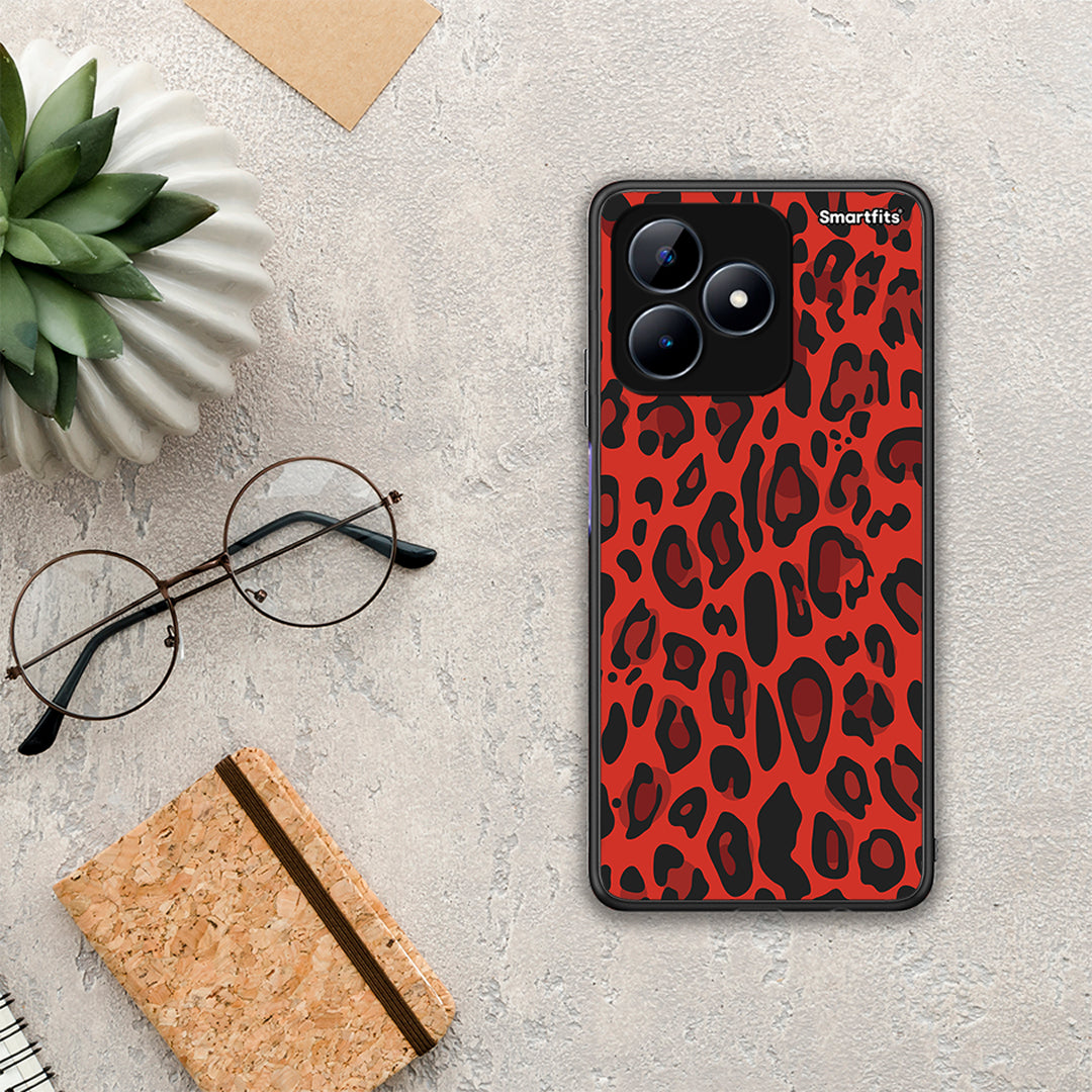 Animal Red Leopard - Realme C51 case