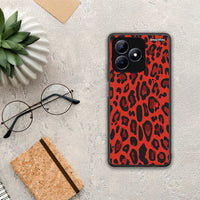 Thumbnail for Animal Red Leopard - Realme C51 case