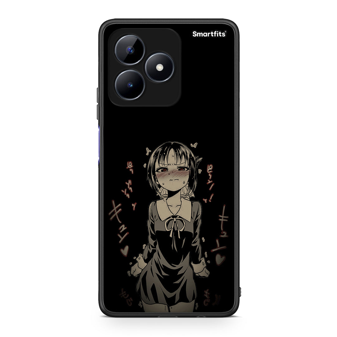 Realme Note 50 Anime Girl θήκη από τη Smartfits με σχέδιο στο πίσω μέρος και μαύρο περίβλημα | Smartphone case with colorful back and black bezels by Smartfits