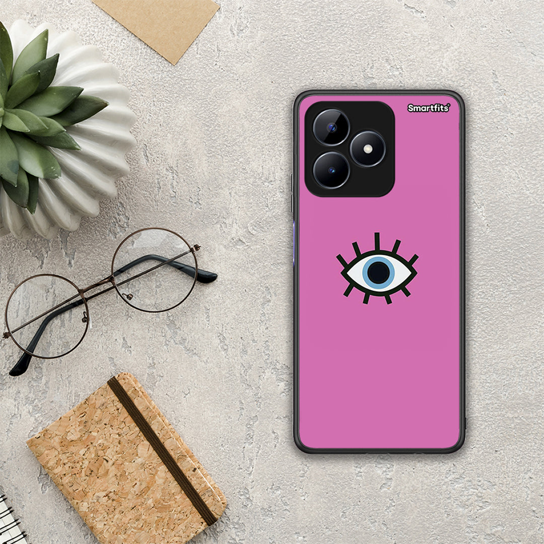 Blue Eye Pink - Realme Note 50 θήκη