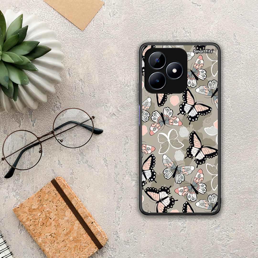 Boho Butterflies - Realme Note 50 θήκη